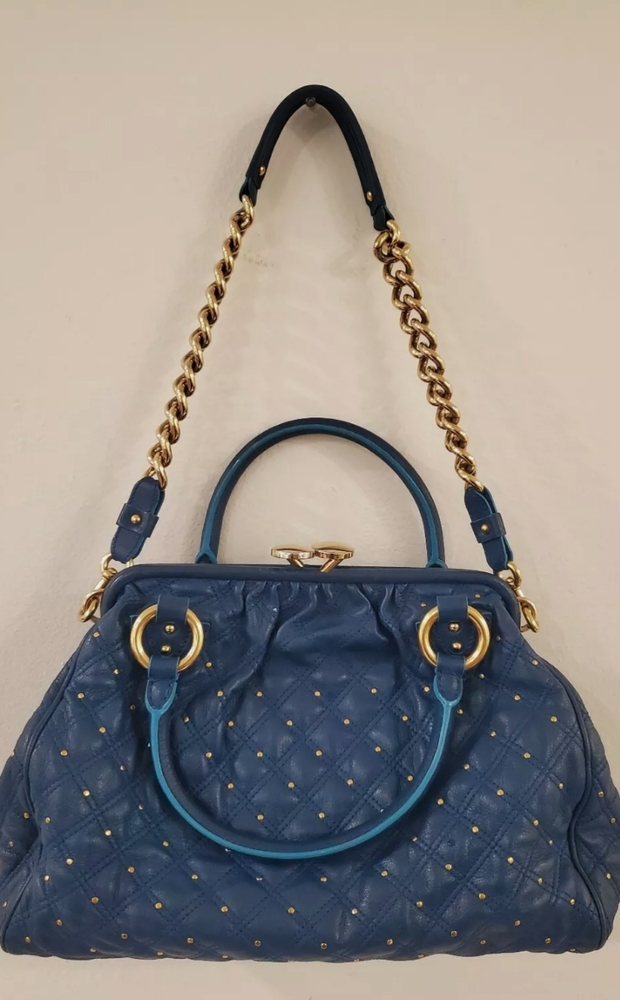 Marc Jacobs-Stam Quilted Leather satchel bag
